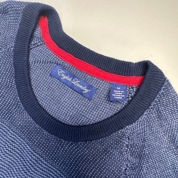 English laundry. Men’s long sleeve pull over‎ sweater. Size medium. - Picture 5 of 8